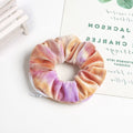 velvet scrunchie pink