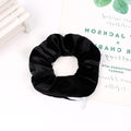 velvet zipper scrunchie