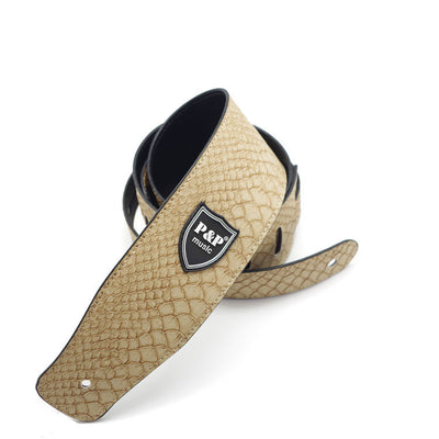 leather bass strap
