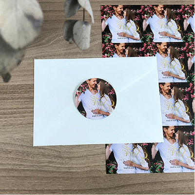 Custom Labels Stickers in sheets, Personalized Labels, Die-Cut Stickers for jars