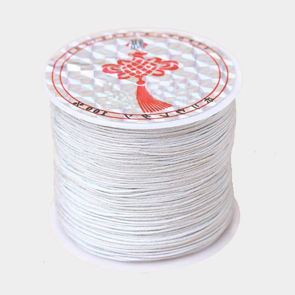 0.4mm Chinese Knot Cord, Macreme Knotting String, Kumihimo String– Upodee