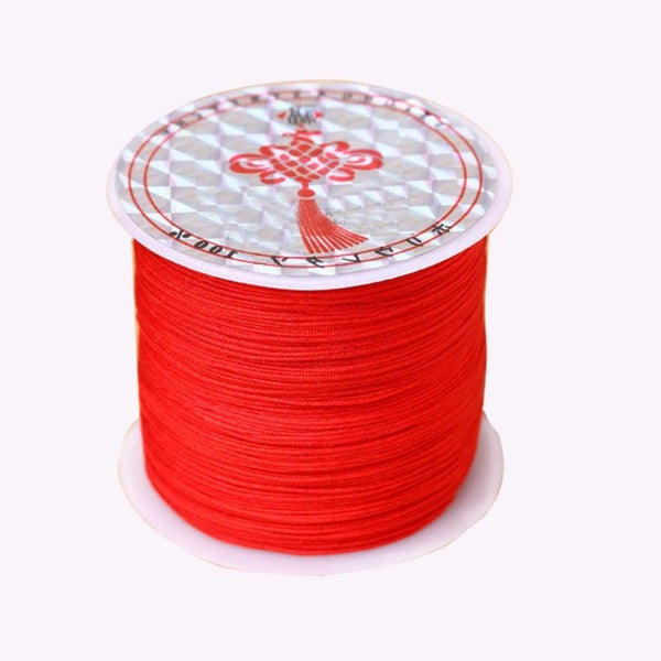 0.4mm Chinese Knot Cord, Macreme Knotting String, Kumihimo String– Upodee
