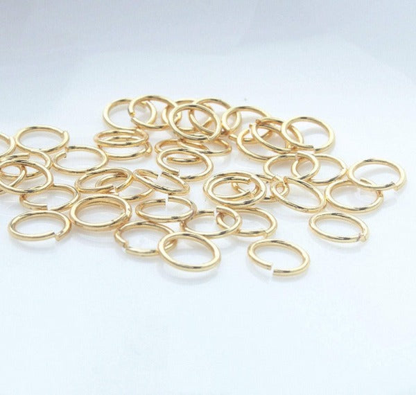 14k Gold Filled Bulk Open Jump Rings, Jumpring For Jewelry Making 20 ...