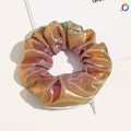 zipper scrunchies velvet